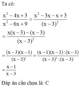 Trắc nghiệm toán đại số 8 chương 2 bài 1 câu 18 có đáp án