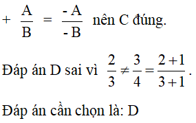Trắc nghiệm toán đại số 8 chương 2 bài 1 câu 4 có đáp án