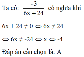 Trắc nghiệm toán đại số 8 chương 2 bài 1 câu 6 có đáp án