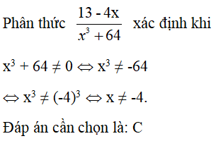 Trắc nghiệm toán đại số 8 chương 2 bài 1 câu 8 có đáp án