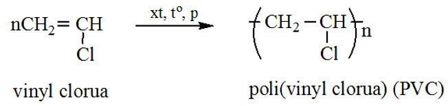 PTPU trùng hợp vinylclorua thành Polivinyl clorua