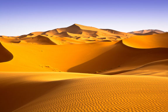 Hoang mạc Xahara (Sahara) lớn nhát thế giới