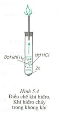 Zn + HCl : Hiện tượng khi cho viên kẽm vào dung dịch axit clohidric