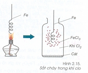 Phản ứng giữa Fe Cl2