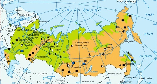 Liên bang Nga không giáp với biển nào sau đây?