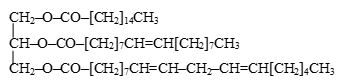 Công thức cấu tạo của một loại chất béo